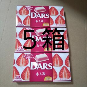 森永製菓 DARS ダース いちご ５箱 チョコレート