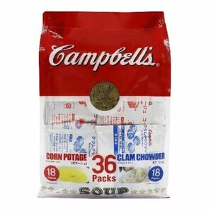 Campbells キャンベル コーンポタージュ＆クラムチャウダー 合計 ３６袋