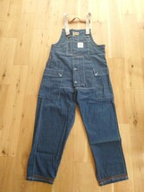 未使用品 ナイジェル ケーボン ライブロ ネイバル ダンガリー オーバーオール NIGEL CABOURN LYBRO NAVAL DUNGAREE JAPANESE DENIM INDIGO_画像1