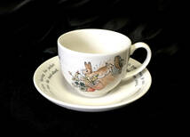 WEDGWOOD ウェッジウッド PETER RABBIT カップ＆ソーサー 中古 ①_画像1