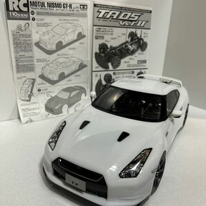 タミヤ 1/10電動RC4WDレーシングカー TA05ver.IIシャーシ MOTUL NISMO GT-R Tokachi 24hours Race メカ付き、取説付きの画像1