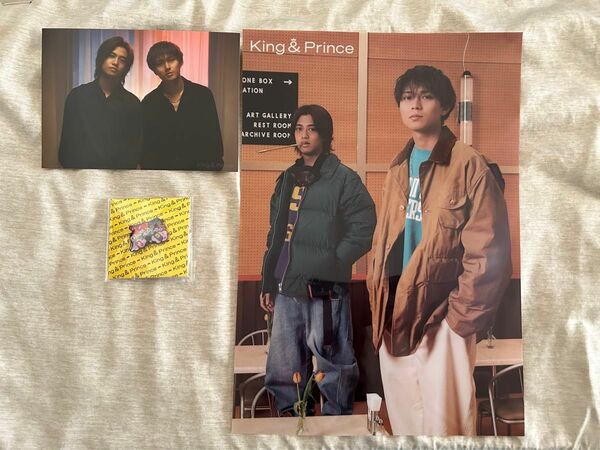 King & Prince CD/halfmoon/moooove!! 外付け特典　3種　キンプリ　永瀬廉　高橋海人