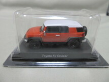 【組立済】京商 1/64★トヨタ　ミニカーコレクション★TOYOTA　FJ　CRUISER　トヨタ　FJクルーザー　オレンジ★ _画像1