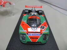 ★hpiracing MIRAGE ミラージュ　1/43★マツダ　Mazda 787B (#55) 1991 Le Mans　ルマン★_画像6