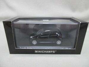 [ ремонт иметь ]PMA Minichamps MINICHAMPS 1/43*TOYOTA AYGO 2005 Toyota I go первое поколение AB10 серия черный *