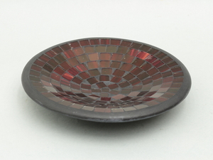モザイクガラス　トレイ　皿　小物入れ　飾り皿　置物　⑧