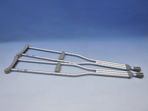  crutches hugo 721-785 used 2 pcs set aluminium 