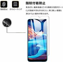 2枚組 Galaxy A30 ガラスフィルム 平面保護 galaxyA30 高透過率 破損保障あり_画像9