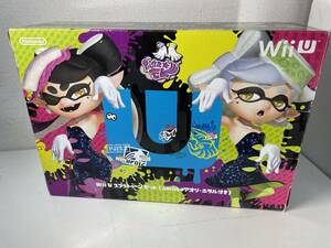 Wii U スプラトゥーン セット ゲーム機 本体 WUP-101 32GB シロ