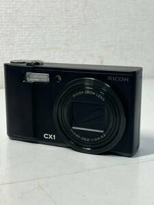 1円 【動作保証】RICOH CX1 7.1×OPTICAL WIDE ZOOMLENS コンパクトデジタル カメラ リコー