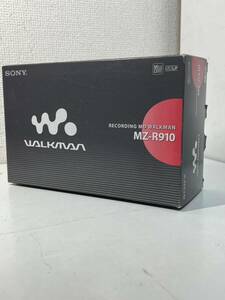 1円 稼働品 SONY MD WALKMAN ソニー MDウォークマン MZ-R910 ポータブルMDプレーヤー レコーダー 箱付き 