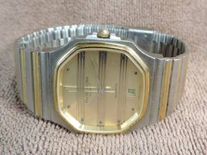 【値下げ交渉可】電池交換済み・スイス製・中古品・メンズ クオーツ 腕時計・FAVRE-LEUBA GENEVE 
