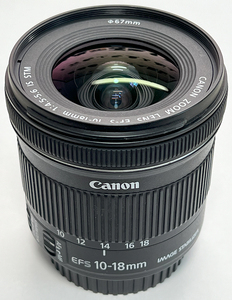 Canon キヤノン EF-S 10-18mm F4.5-5.6 IS STM　中古 実用品