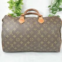 1円 LOUIS VUITTON ルイヴィトン モノグラム スピーディ 35 M41524 ハンドバッグ ショルダー シリアル SD_画像3