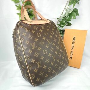 1円 LOUIS VUITTON ルイヴィトン M41450 モノグラム エクスキュルシオン ハンドバッグ シリアル VI0977