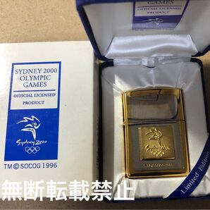 [未使用／限定品] ZIPPO ジッポー シドニーオリンピック Sydney 2000 シリアルナンバー入り