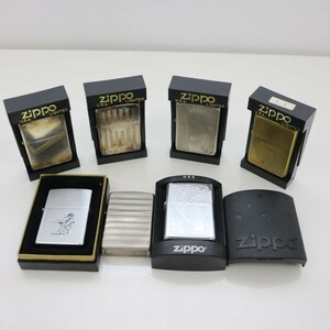 T6D0515 ジャンク品 Zippo/ジッポ ライター 7点まとめて 喫煙グッズ 喫煙具