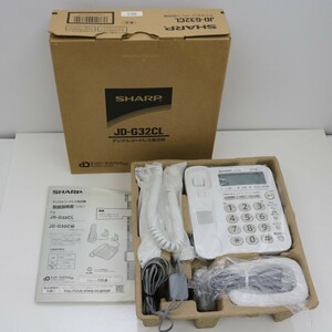 T6D0522 unused . close SHARP/ sharp digital cordless telephone machine cordless handset attaching JD-G32CL