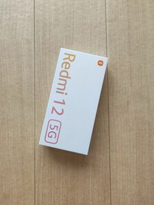 新品未開封　シャオミー　Redmi 12 5G　128GB スカイブルー　送料無料