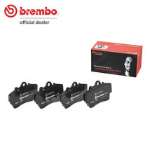 brembo ブレンボ ブラックブレーキパッド フロント用 ポルシェ ケイマン (987) 98720 H18.8～H20.10 2.7L_画像1