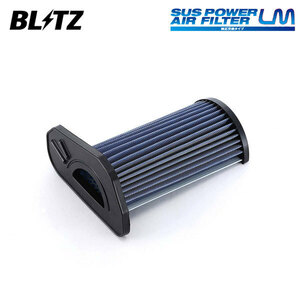 BLITZ (ブリッツ) SUS POWER AIR FILTER LM (サスパワーエアフィルターLM) 純正交換タイプ ダイハツ用 SD-61B