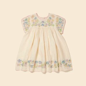 Apolina Steevie Dress Milk 2-3Y