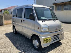 【長野発★3550★vehicleイス仕様vehicle!!】Mitsubishi Minicab Van Type:DG-U62V改 R1994June28日!! 5 speed manual!! 4WD!! 格安★Must Sell