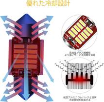 NAKOBO led ルームランプ T10 x 31mm 12-24V 対応 ホワイト 4個 安定した流れ キャンセラー内蔵 無極_画像4