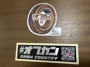 トーヨータイヤ☆オープンカントリーステッカー☆非売品