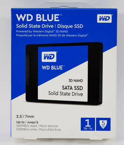 未開封保管品 Western Digital 内蔵SSD 2.5インチ WD Blue 3D NAND SATA WDS100T2B0A-EC 1TB