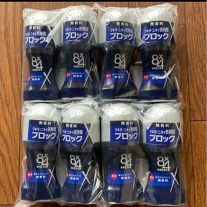 8×4MEN（エイトフォーメン）制汗剤 ロールオン ビッグボール（無香料）60ml 8個セット　男 メンズ 花王