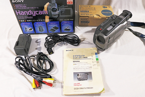 ★SONY Handycam CCD-TRV91（8mmビデオカメラ）Video Hi-8 ジャンク