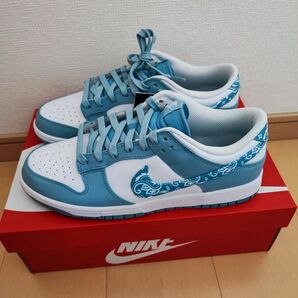 【新品】WMNS Dunk Low ESS Blue Paisley 28.0センチ