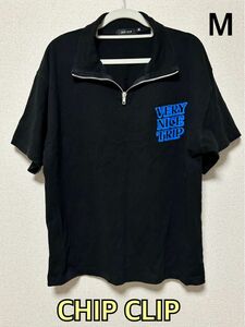 CHIP CLIP チップクリップ しまむら Tシャツ ジップ 韓国服 M