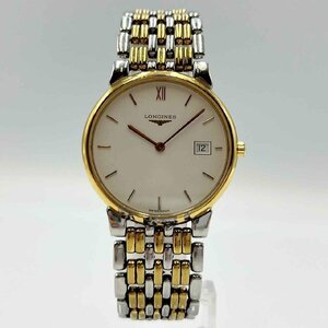 [ Junk ] Longines L5.632.3 < наручные часы > LONGINES Grand Classic комбинированный белый циферблат кварц дисплей с датой мужской бренд 