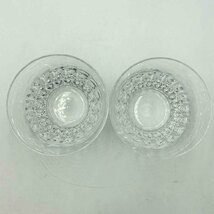 【未使用・保管品】Baccarat 2015年 ロックグラス 2客セット＜食器＞バカラ ブランド クリスタル キッチン用品 テーブルウエア_画像3