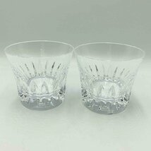 【未使用・保管品】Baccarat 2015年 ロックグラス 2客セット＜食器＞バカラ ブランド クリスタル キッチン用品 テーブルウエア_画像2