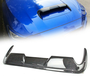 Subaru WRX STI レヴォーグ Wagon VM4/VMG カーボン フロント ボンネット エア スCooプ Cover Frame トリム 2015-2021 V2 STYLE