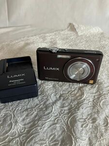 【#sk】Panasonic LUMIX デジタルカメラ DMC-FX37 ブラウン パナソニック ルミックス コンパクトデジタルカメラ 