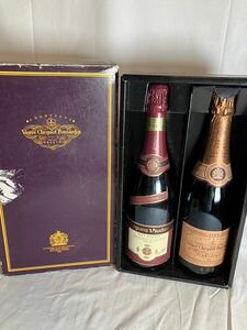 【#kk】【未開栓】【箱付】【シャンパン2本まとめ】SeguraViudas Veuve Clicquot Ponsardin 