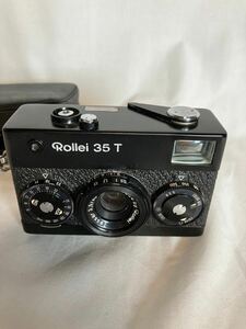 【#kk】Rollei 35T 6283773 コンパクト フィルムカメラ ブラック ローライ コンパクトフィルムカメラ 黒