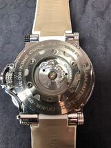 【#kk】【不動】アキアノウティック キングクーダー ダイヤベゼル 腕時計 KC3H02640 ホワイト シルバー ダイヤ_画像6