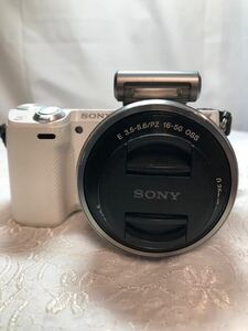 【#kk】SONY α NEX-5R N50 ホワイト ミラーレス一眼 ソニー デジタルカメラ 白 ミラーレス一眼カメラ 