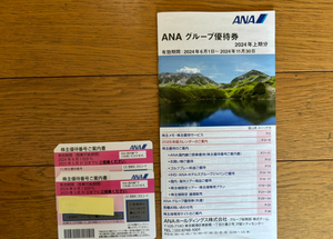 最新版 ANA 株主優待券 2枚セット