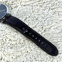 ★Paul Smith★腕時計 稼働 ポールスミス メンズ ダークブラウン 文字盤 黒 レザーベルト シンプル 本革 マルチカラー A032_画像5