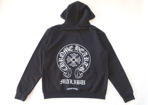 (S)Malibu店限定Chrome Hearts Hodded Sweatshirt Horseshoe Crossクロムハーツパーカースウエットシャツホースシュー