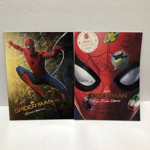 映画パンフレット★ スパイダーマン　HOMECOMING ＆ far from home パンフ★2冊セット