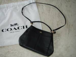 *:*.*[ new goods ]COACH Coach * leather 2way back shoulder handbag black *.*:*