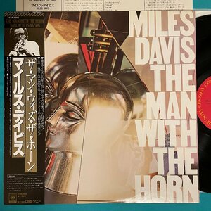 ☆美盤 マイルス・デイビス MILES DAVIS / THE MAN WITH THE HORN 25AP-2095 帯付き【日本盤】 LP レコード アナログ盤 10480I5YK5