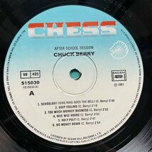 ☆美盤 チャック・ベリー Chuck Berry / After School Session 1982年 515030【フランス盤】 LP レコード アナログ盤 10465F3YK5_画像3